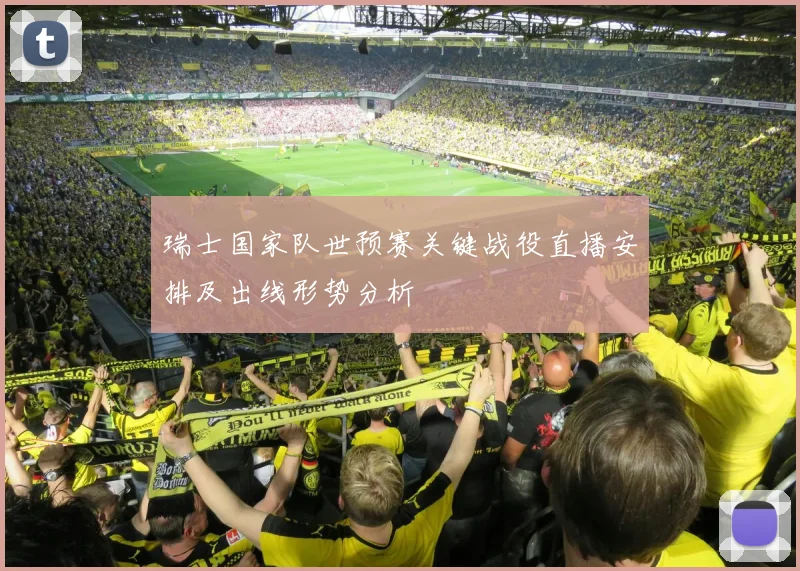 瑞士国家队世预赛关键战役直播安排及出线形势分析